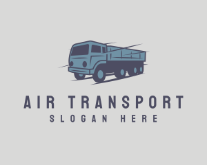 Blue Truck Logistics logo design