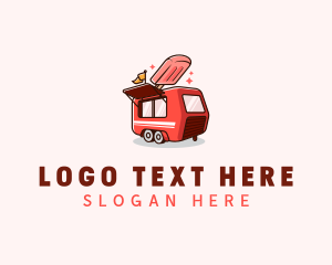 Popsicle Food Truck logo