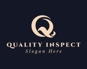 Elegant Fashion Letter Q logo design