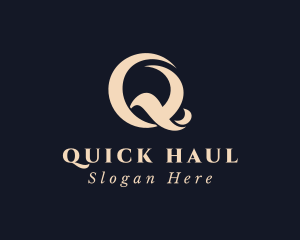 Elegant Fashion Letter Q logo design