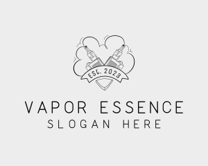 Hipster Vape Gadget  logo design