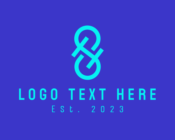 Letter Sh logo example 2