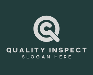 Magnifying Glass Search logo design