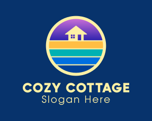 Night Seaside Cottage logo