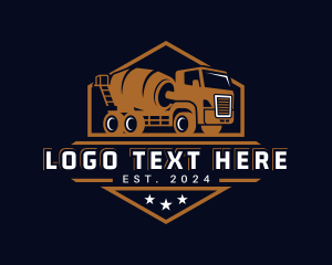 Truck Cement Mixer logo