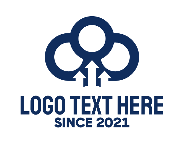 Cloud logo example 1
