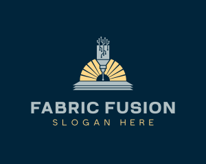 Laser Technology Fabrication logo design