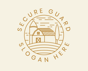 Agricultural Farm Field Logo