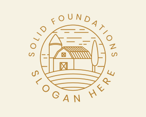 Agricultural Farm Field logo