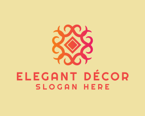 Ornate Decor Tile  logo design