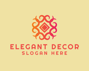 Ornate Decor Tile  logo design