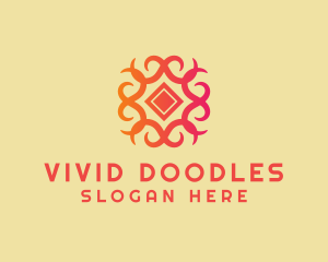 Ornate Decor Tile  logo design