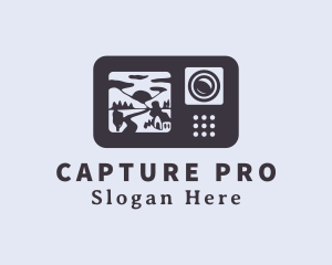 Outdoors Scenery Camera  logo design