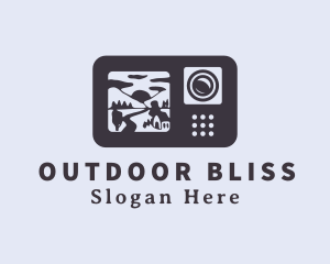 Outdoors Scenery Camera  logo design