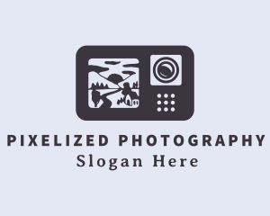 Outdoors Scenery Camera  logo design