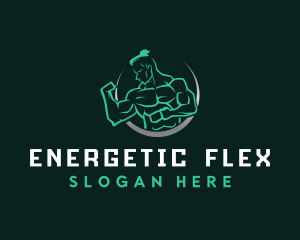 Bodybuilding Physique Training  logo design