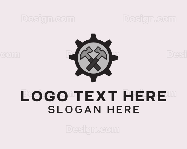 Hammer Cog Tool Logo