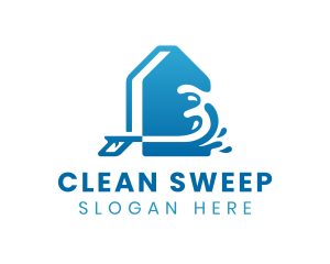 Power Washer Cleaning logo design