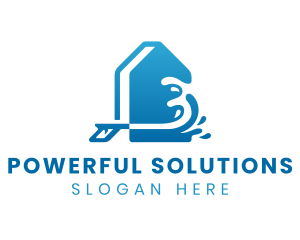 Power Washer Cleaning logo design