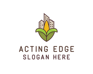 Rural Corn Building logo design