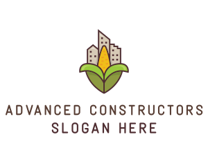 Rural Corn Building logo design