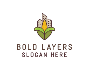 Rural Corn Building logo design