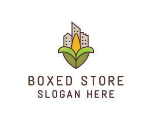 Rural Corn Building logo design