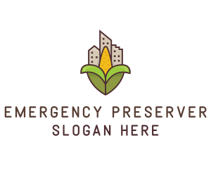 Rural Corn Building logo design