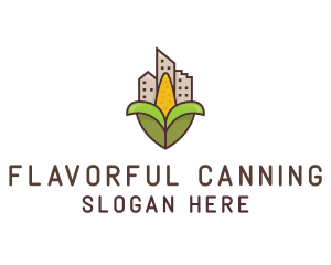 Rural Corn Building logo design