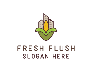 Rural Corn Building logo design