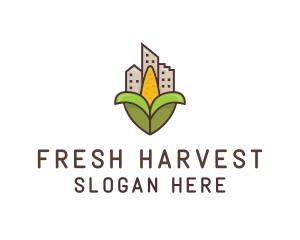 Rural Corn Building logo design