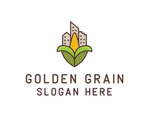 Rural Corn Building logo design