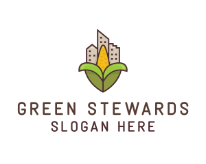 Rural Corn Building logo design