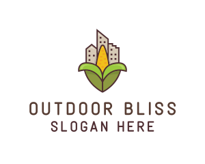 Rural Corn Building logo design