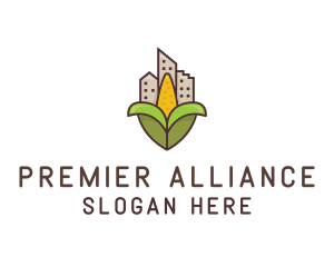 Rural Corn Building logo design