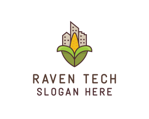 Rural Corn Building logo design