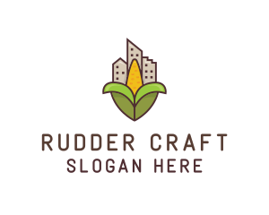 Rural Corn Building logo design