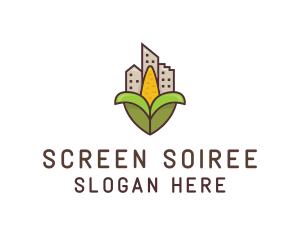 Rural Corn Building logo design