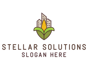 Rural Corn Building logo design