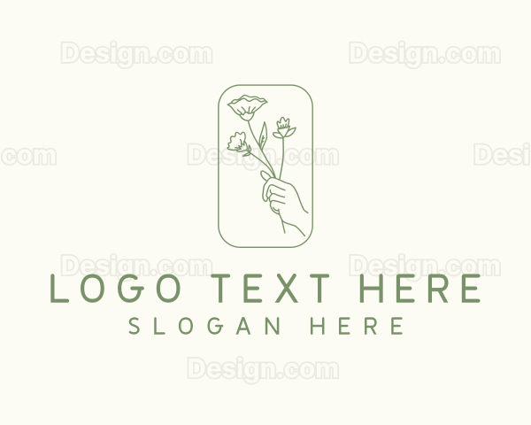 Floral Feminine Hand Logo