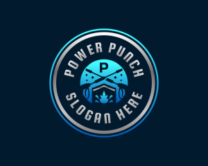 Power Wash Cleaner Tool logo design