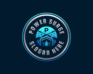 Power Wash Cleaner Tool logo design