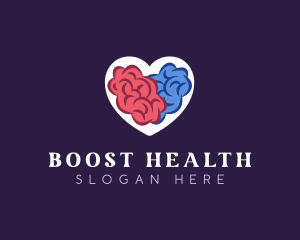 Heart Mental Health logo design