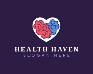 Heart Mental Health logo design