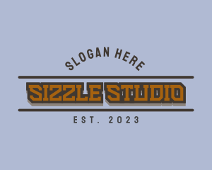 Retro Masculine Studio logo design