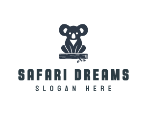 Koala Animal Safari logo design