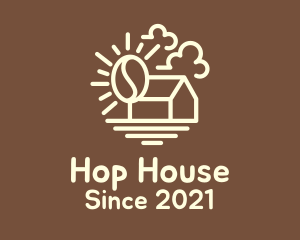 House Realty Coffee Bean logo design