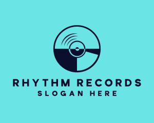 Vinyl Record Disc logo