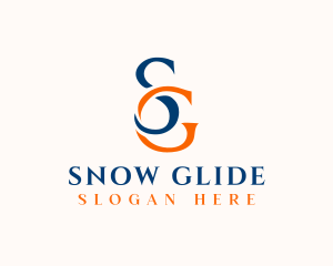 Professional Letter SG logo design