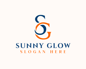 Professional Letter SG logo design